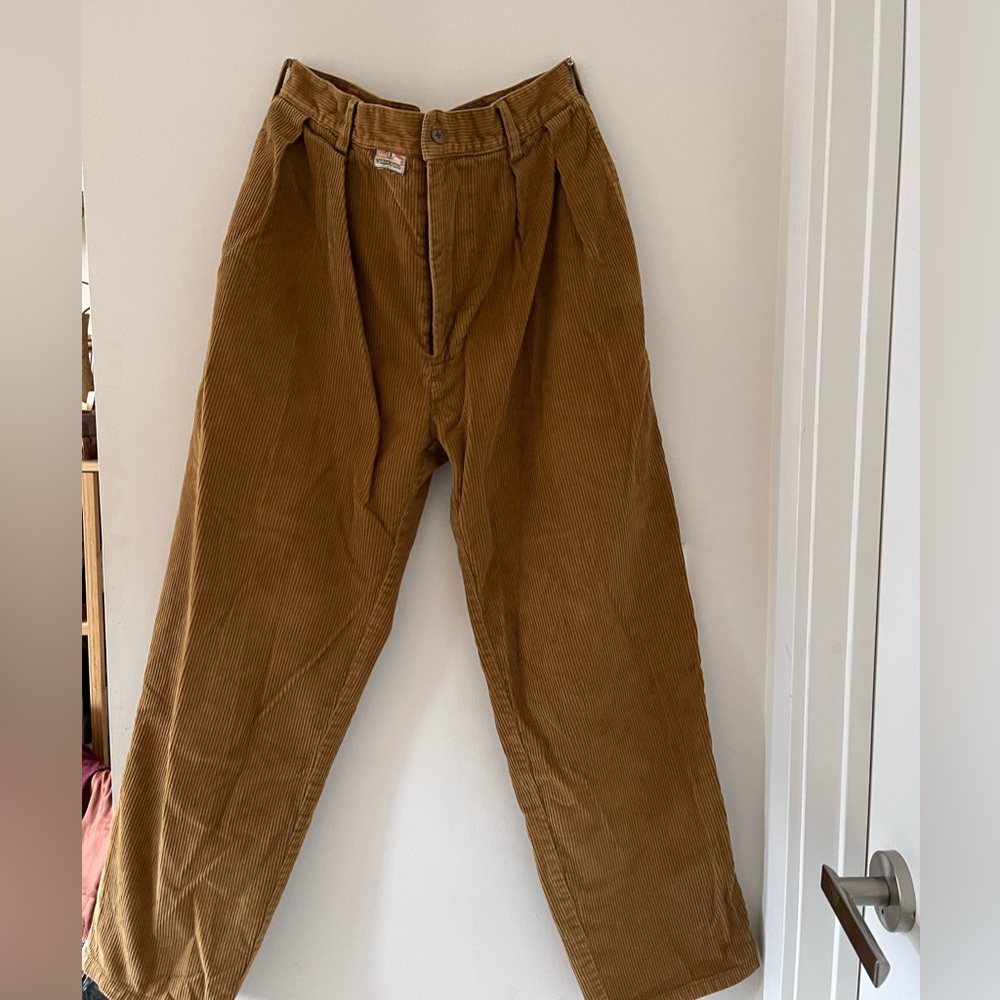 Vintage Men's khaki Corduroy Pants